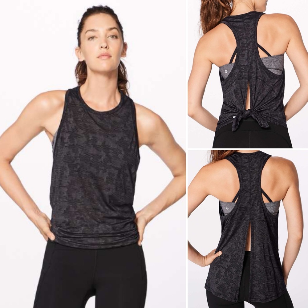 Lululemon Miles Ahead Tank *Camo
